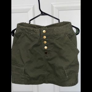 Forever 21 Army Green Skirt